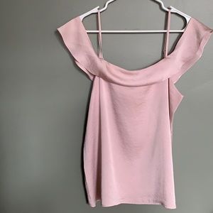 Express off the shoulders with straps blouse Size M